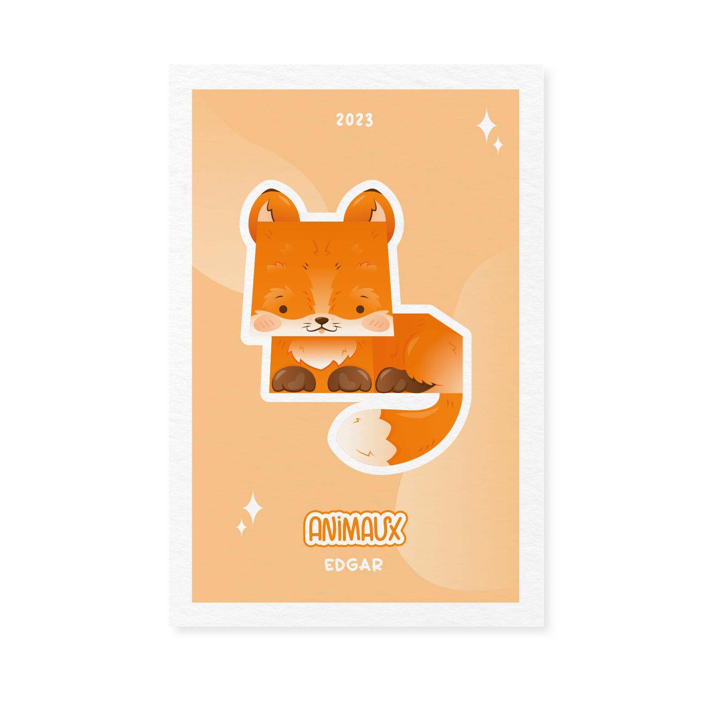 Print Animaux 2023 Renard Edgar 2