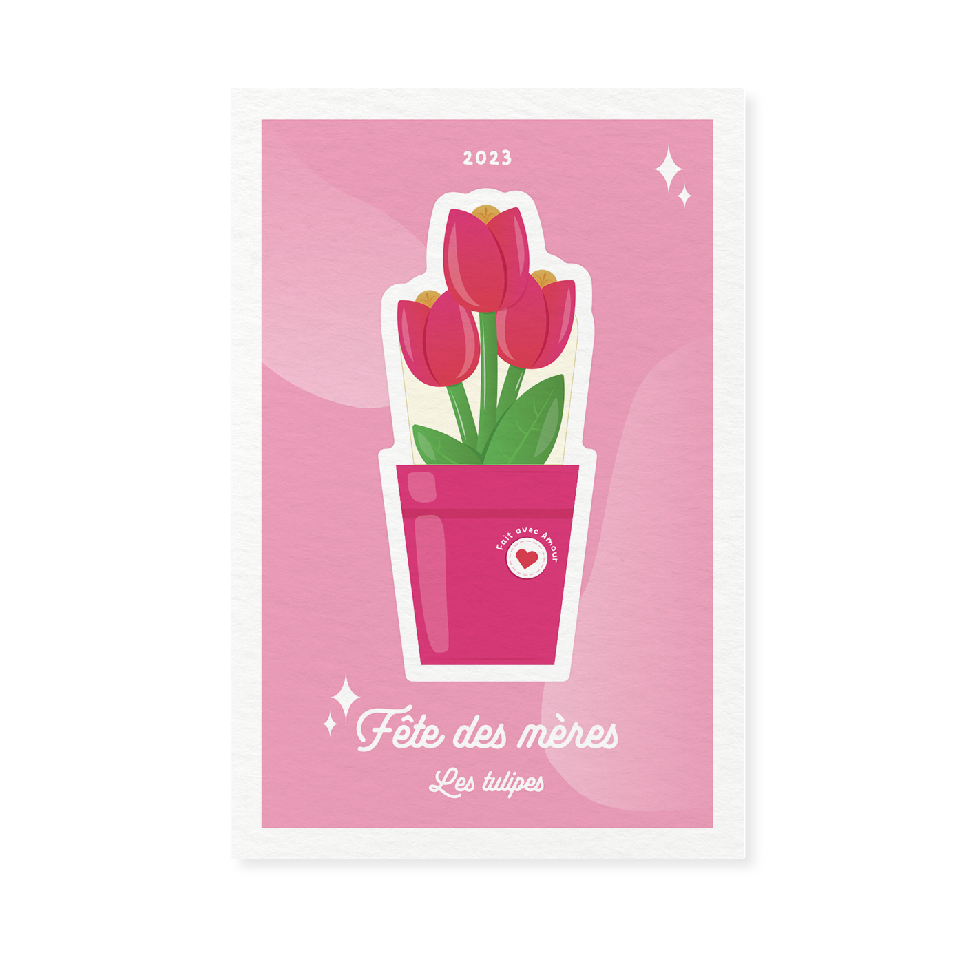 Print Fetes 2023 Tulipes roses 2