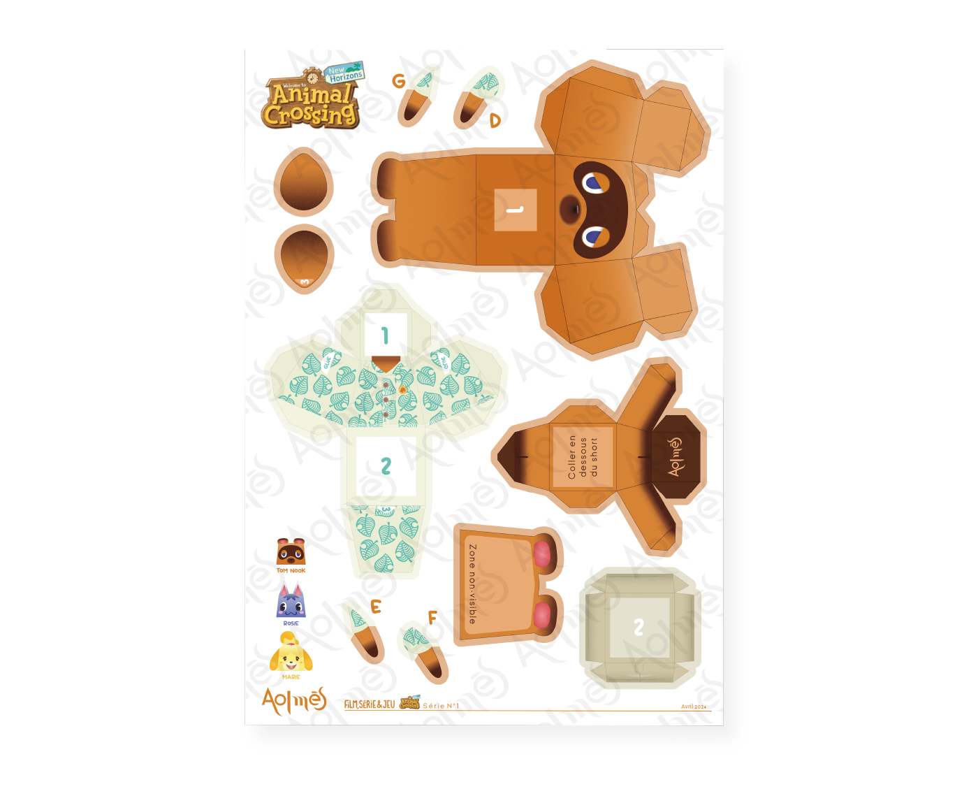 Aolmès Film Animal Crossing Tomnook 5