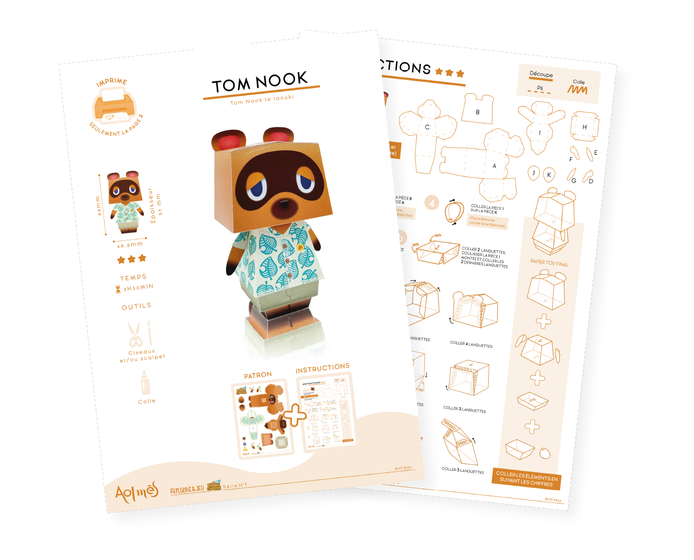 Aolmès Film Animal Crossing Tomnook 6