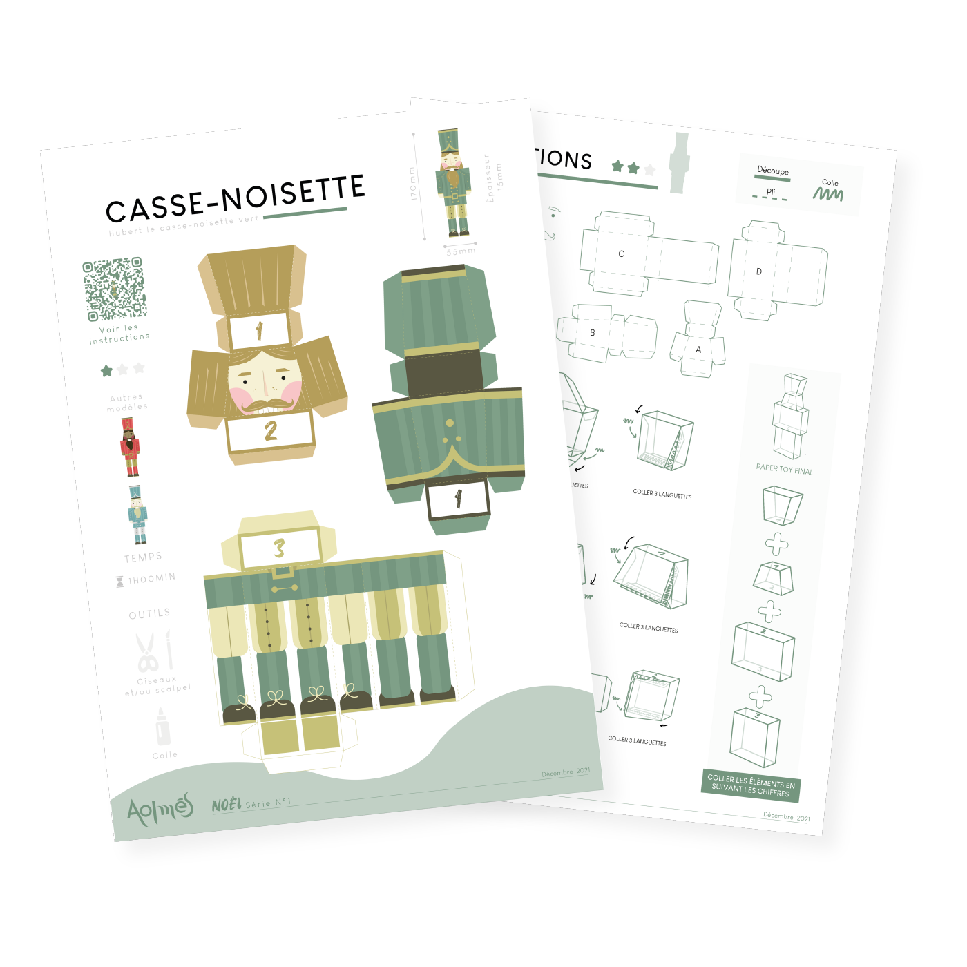 Aolmès Noël 2021 Casse-noisette Hubert 3