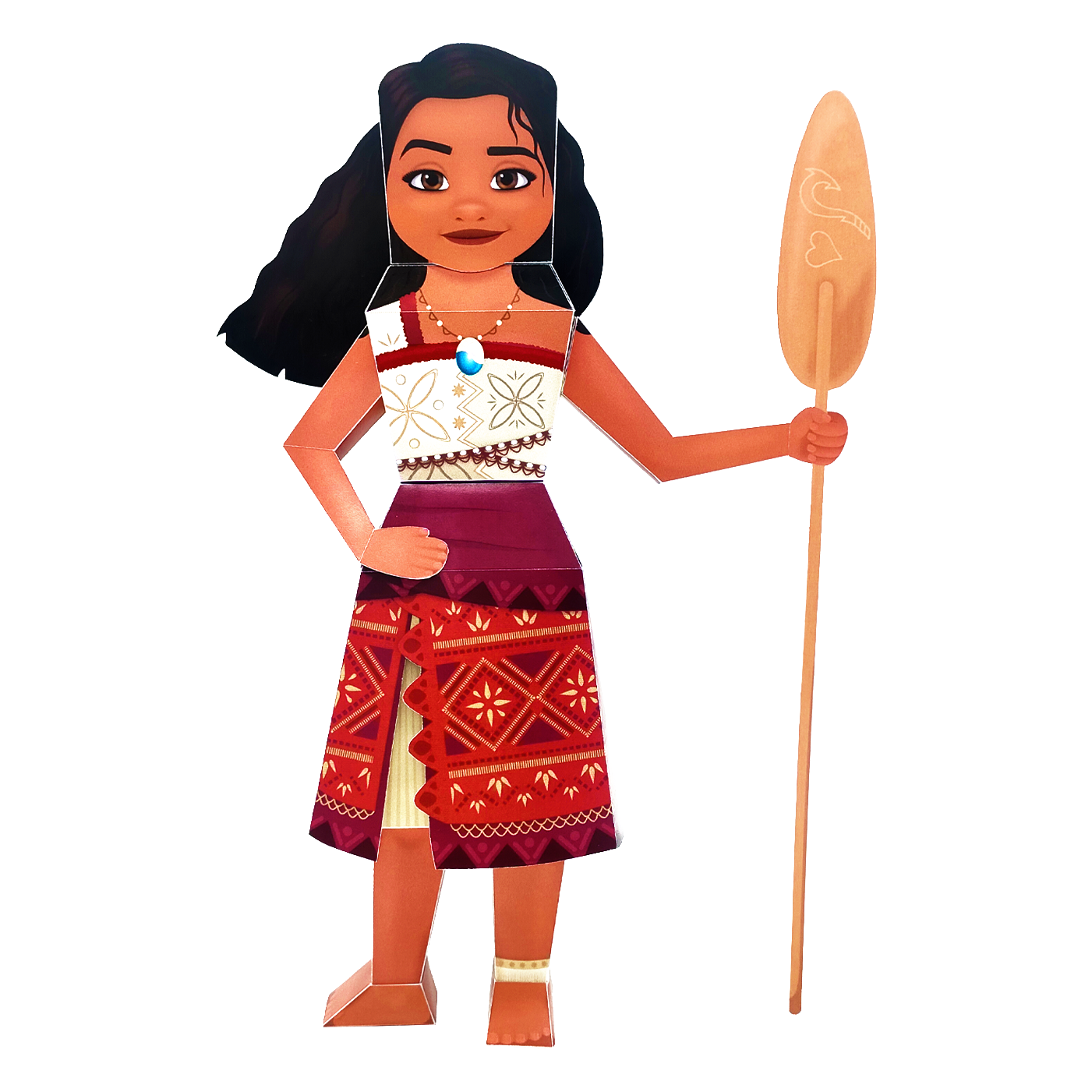 Aolmes Paper toy Vaiana 2