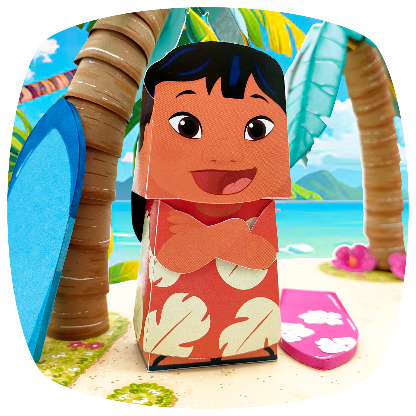 Aolmès Lilo&Stitch Lilo 2025 Paper toy 4