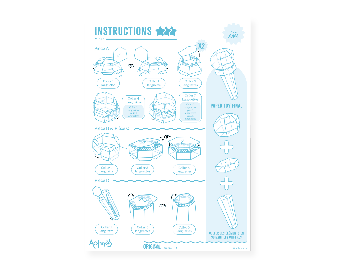 Aolmès Original 2025 Micro Bleu 4